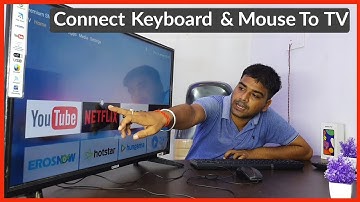 How to connect keyboard and mouse to smart TV | TV se keyboard aur mouse kaise connect krain