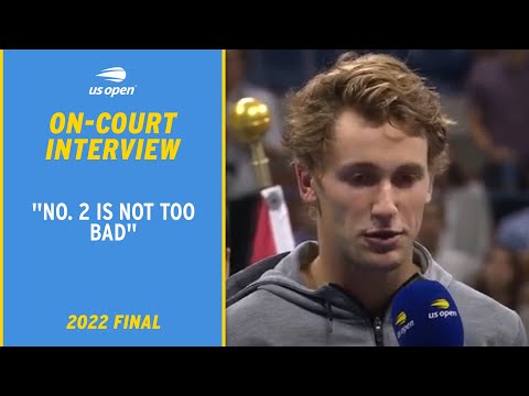 Casper ruud on-court interview | 2022 us open final