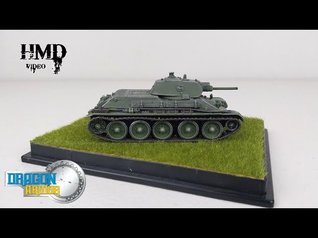 Dragon Armor 60255 - T-34/85 Mod.1944 1St Battalion 63Rd Guards Tank Brigade 1944 - échelle 1/72 - modèle de Tank