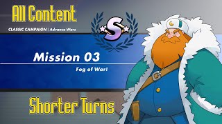 03. (S-Rank) Advance Wars 1+2: Re-Boot Camp - Classic Campaign 03 - Fog of War!