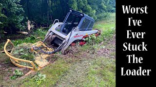 First Job With The Diamond Mower And The Worst I've Ever Stuck The Loader
