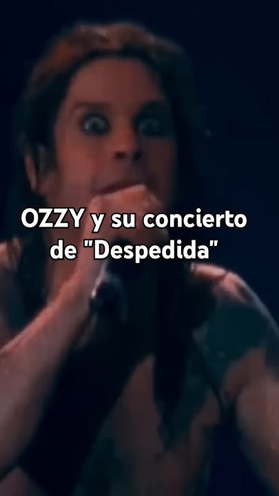 ozzy osbourne concierto de despedida