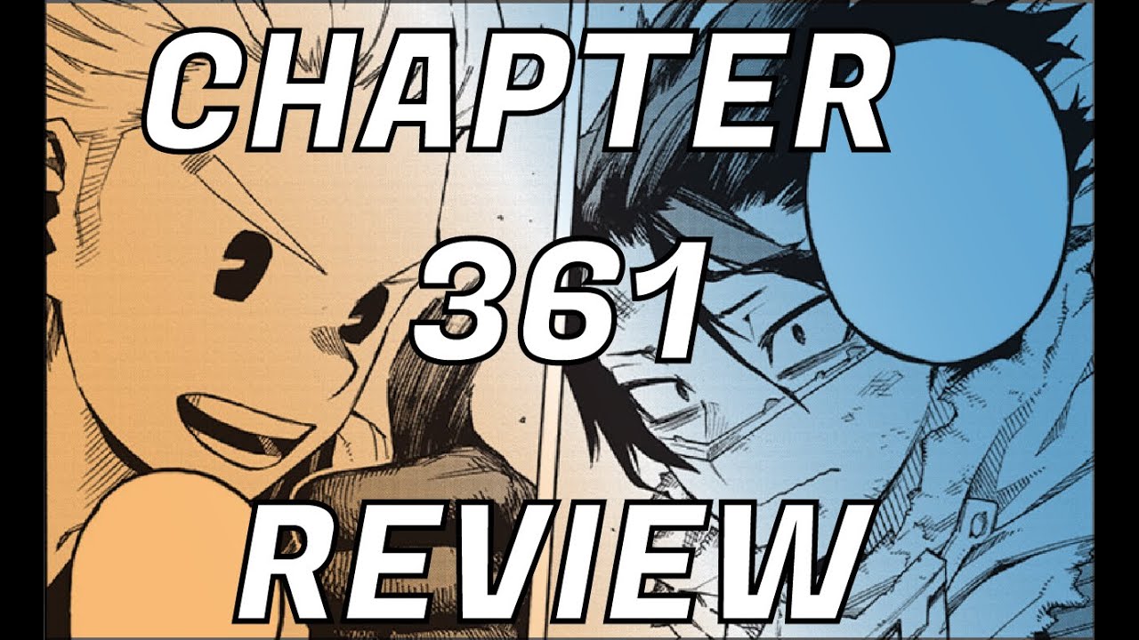 The Big Threes Big Plan!!!/ My Hero Academia Chapter 361 Review - YouTube