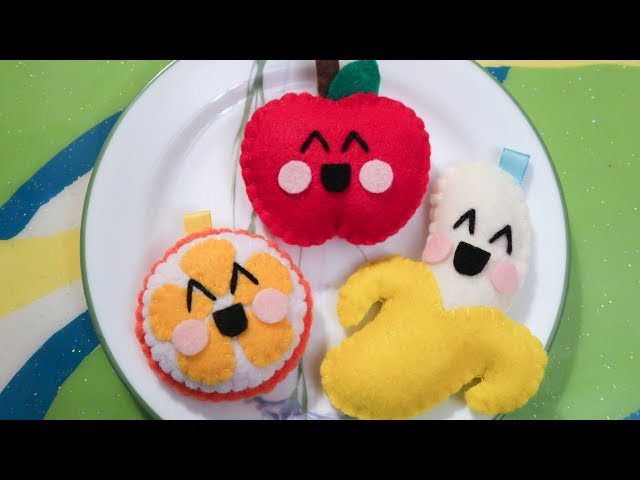 MADE TO ORDER: Newton Apple friendly fruit food plush