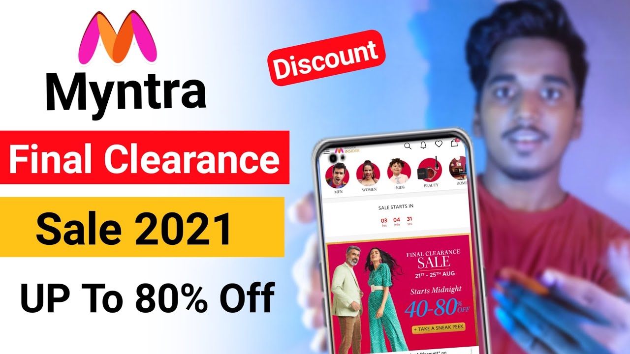 Myntra Final clearance sale august myntra sale 2021 mynra