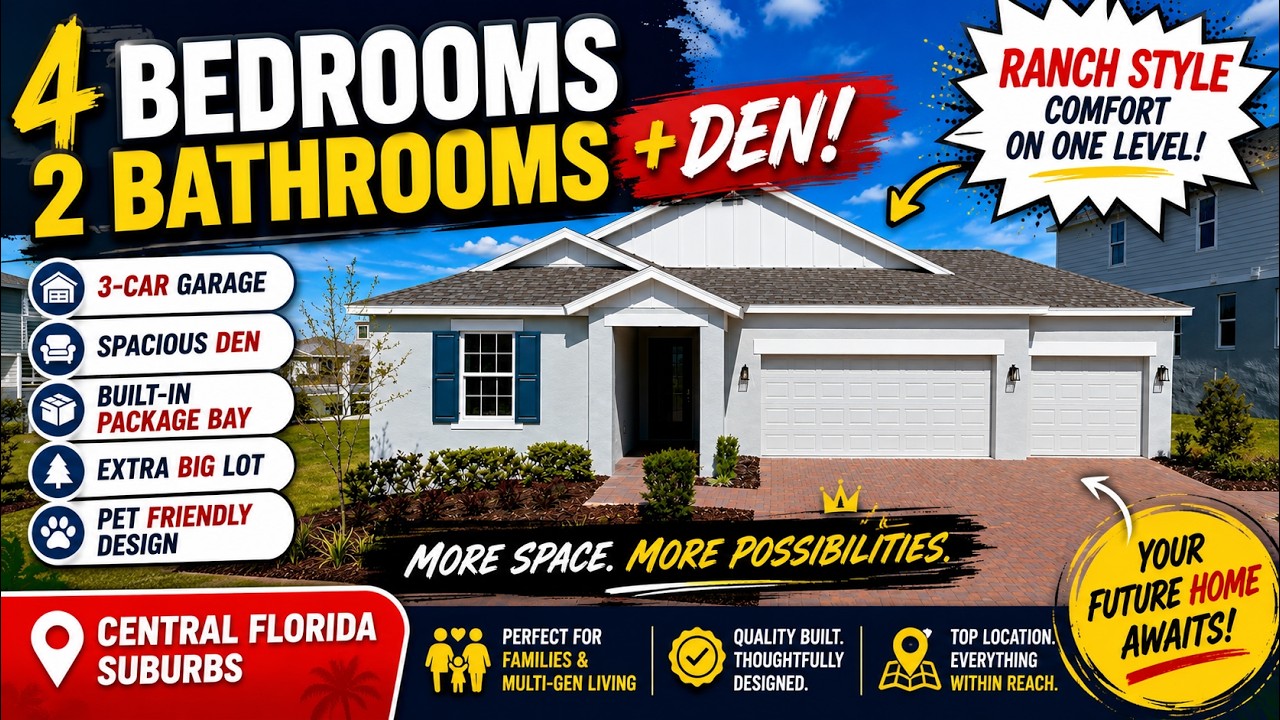 This Beautiful Single-Story Home Has More Options Than You Think!