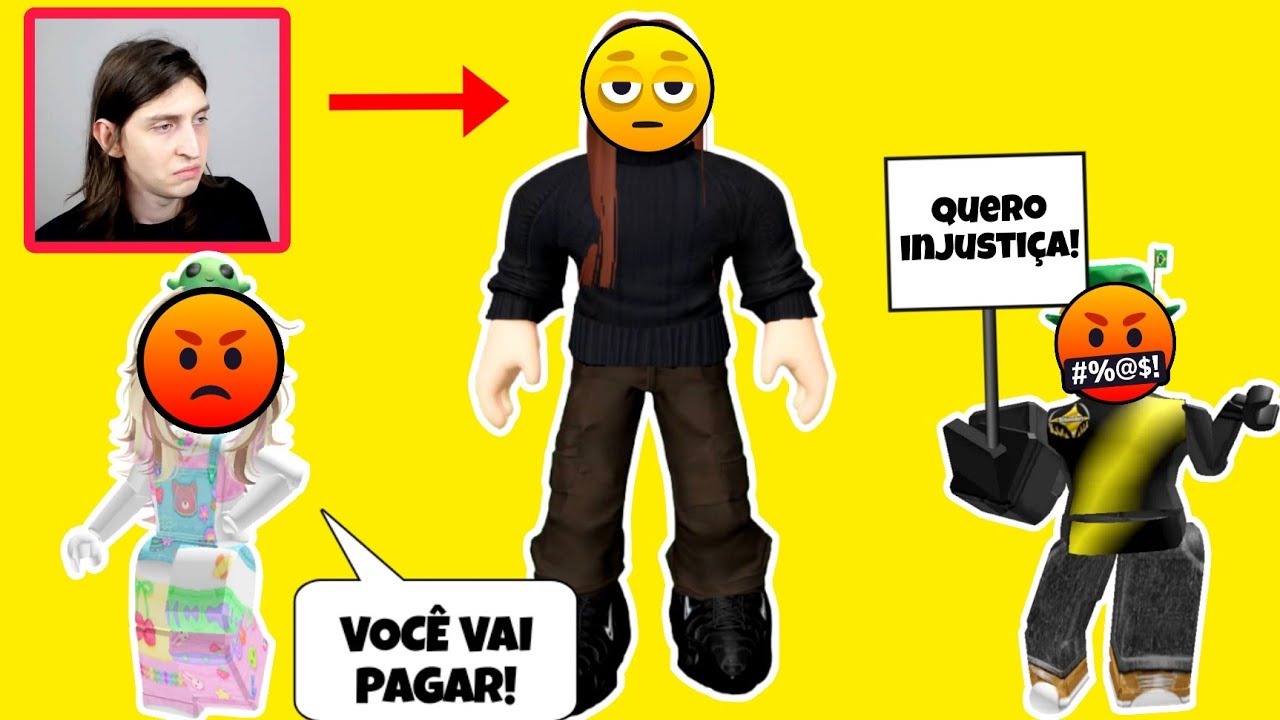 Ele É Odiado Porque Se Parece Com O Felca - História Roblox 