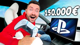 J'ai un PC Gamer à 150 000€ dans ma Tesla !