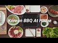 How We Do Korean BBQ At Home/Ribeye BBQ/ 소고기 등심구이/[bluekimchi]#indoor bbq
