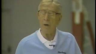 John Wooden Coaching Youth Basketball