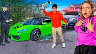 LAMBORGHINI Destroyed by EX BOYFRIEND by GRACE SHARER 224,407 views 4 months ago 8 minutes, 2 seconds