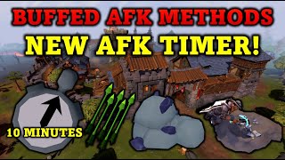 Buffed AFK Methods - Log Out Timer Increased to 10 Minutes! - RuneScape 3