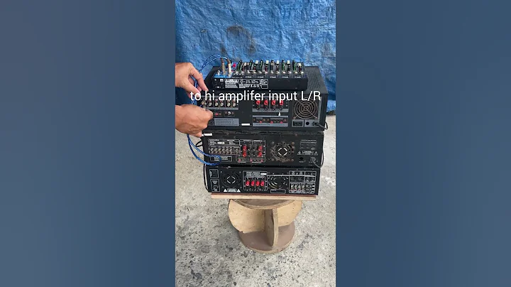 3 integ amp + mixer connection guide