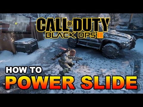 How To Power Slide In Black Ops 3