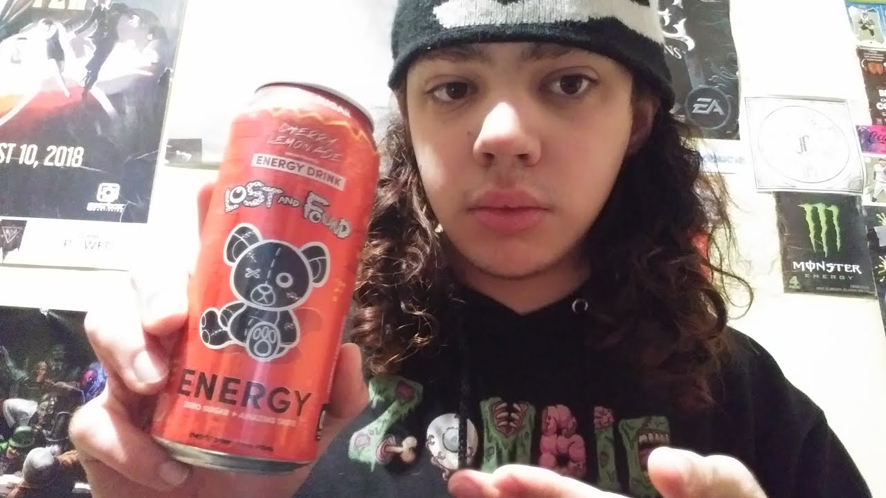 First Time drinking "Lost And Found" Energy Cherry Lemonade flavor