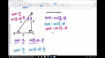Video #5.1 - Exploring Equivalent Trigonometric Functions
