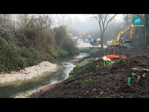 Restauration de 3 Km de cours d'eau à Arpajon