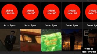 All Secret Agent Appearances In Skibidi Toilet