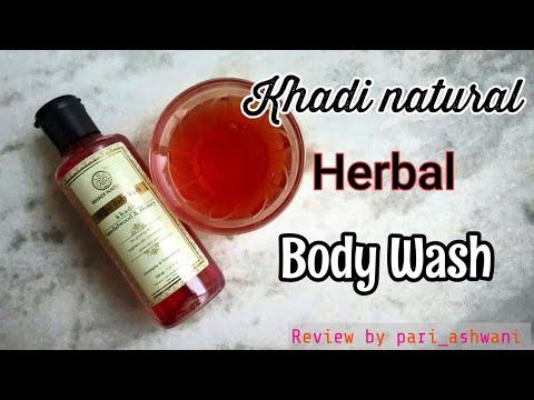 Video: Khadi Herbal Body Wash z oranžno in Lemongrass Pregled