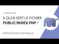 Tutoriel php  notion de front contrleur publicindexphp