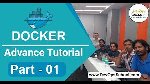 Docker Advance Tutorial by Rajesh Kumar in 2020 Part-1