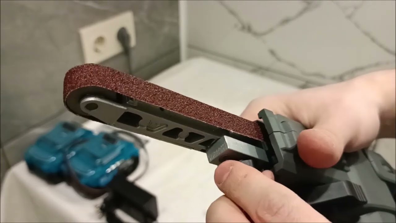 Беспроводная ленточная шлифовальная машина KINGTREE