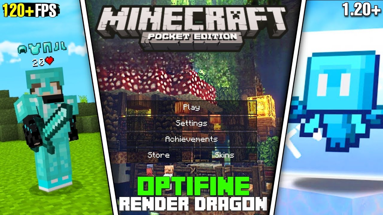 Top 3 Best Optifine For Minecraft PE 1.20