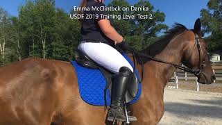 USDF 2019 Training Level Test 2