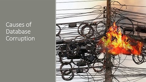 Causes of Database Corruption