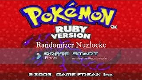 Pokemon Ruby Randomizer Nuzlocke  EP. 1