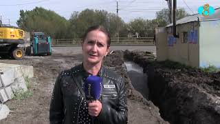 Авария линии водопровода на улице Давида Агмашенебели.  Ջրագծի վթար Դավիթ Աղմաշենեբելի փողոցում