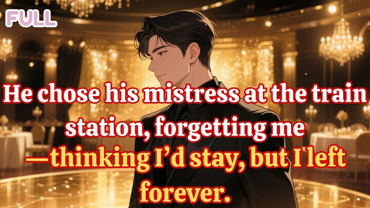 He chose his mistress at the train station, forgetting me—thinking I’d stay, but I left forever