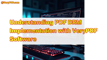 Understanding PDF DRM Implementation with VeryPDF Software