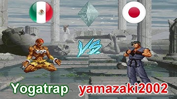 SNK vs. Capcom - SVC Chaos Plus - Yogatrap vs yamazaki2002
