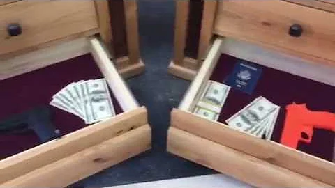 Hidden Compartment Nightstands by TOP SECRET FURNITURE-secret-hidden compartments