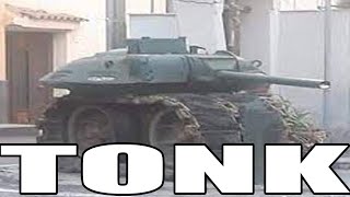 Touhou music over cursed tank images