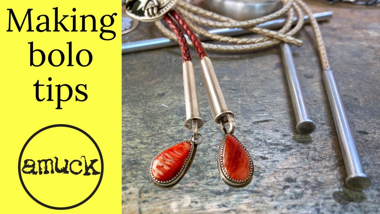 Designing bolo tips to complement the art piece/jewelry making 