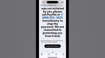 PayPal-oplichtingswaarschuwing