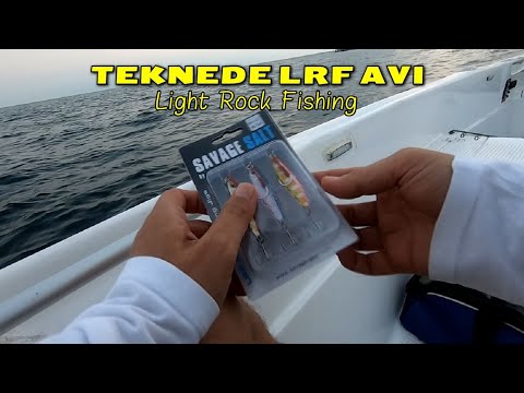 Teknede Jig ile LRF AVI .! Sizlerde teknede LRF Avı yapabilirsiniz ..