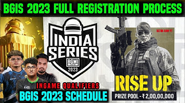 BGIS REGISTRATION PROCESS | HOW TO REGISTER BGIS 2023 | BGIS IN GAME QUALIFIERS | BGIS SCHEDULE 2023