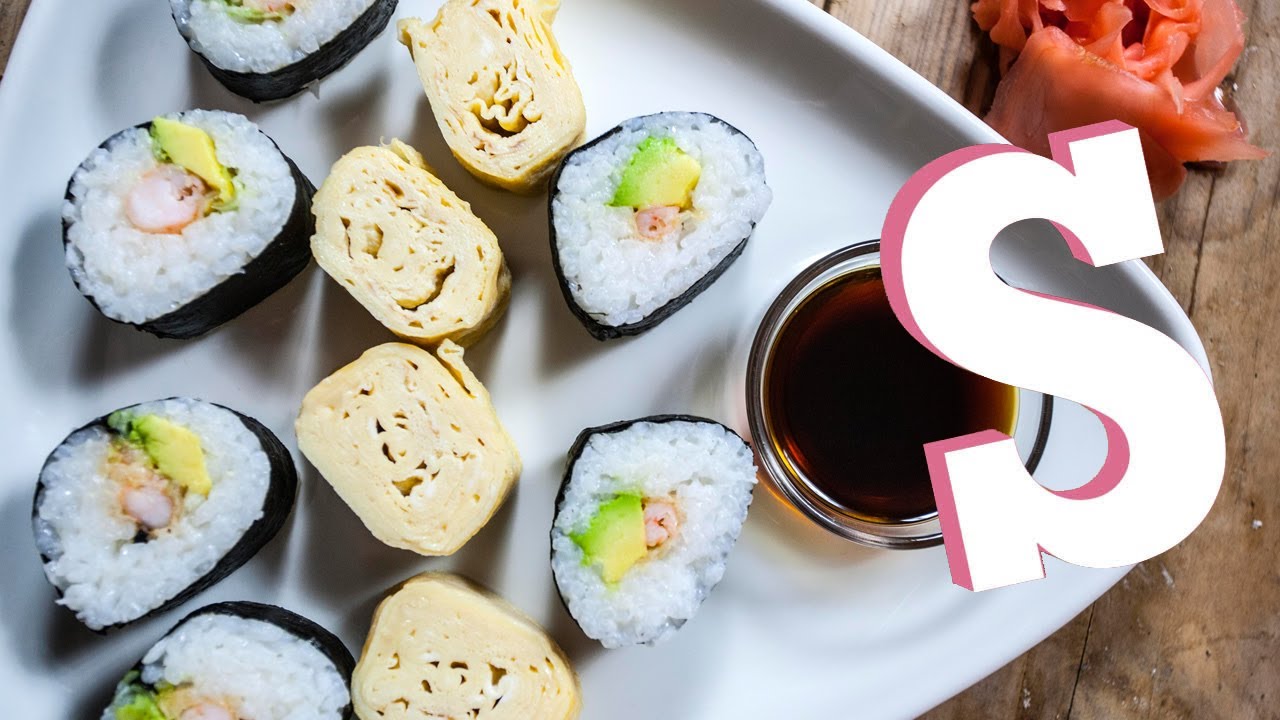 Tempura Prawn Sushi Recipe - SORTED | Sorted Food