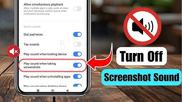 How To Turn Off Screenshot Sound On Android