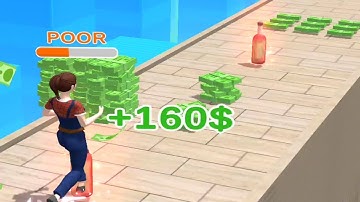 Money Run 3D: Gameplay walkthrough all levels 7-9