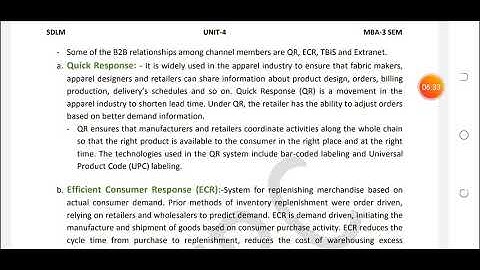 MM 323, SDLM, Unit 4, Lec No 32, Information Systems for Channels, Vikas Mahalawat