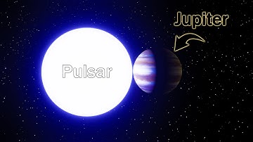 What Happens When a Pulsar the Size of a Planet Collides With Jupiter?