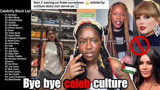 Gen Z are BLOCKING Celebrities because of THIS.. *its getting SERIOUS*