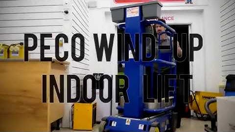 PECO Indoor Wind-Up Lift: Instructional Video