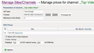 Orbit AdMarket   Adminiatretor    Lesson 3   How to Set Prices for Existing Ad Placement Channels