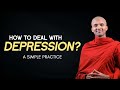 How to deal with depression  buddhism in english