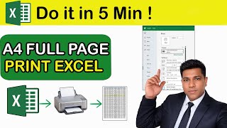 Print Excel Perfect First Time | A4 Scaling Settings That Work
